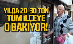 Tüm ilçeye o bakıyor! Yılda 20-30 ton satıyor!