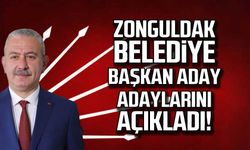 Osman Zaimoğlu, Zonguldak Belediye Başkan aday adaylarını açıkladı!