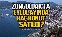 Zonguldak'ta Eylül ayında kaç konut satıldı!
