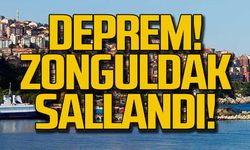 Deprem! Zonguldak sallandı!