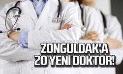 Zonguldak'a 20 yeni doktor!