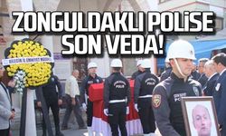 Zonguldaklı Polis Mustafa Akpınar'a son görev!