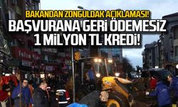 Bakan Kacır'dan Zonguldak açıklaması! Başvurana 1 milyon TL kredi!