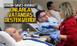 Zonguldak'ta hakim, savcı ve avukatlar kan verdi!