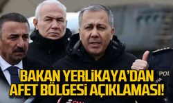 Ali Yerlikaya'dan Ereğli için afet bölgesi açıklaması!