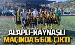 Alaplı - Kaynaşlı maçında 6 gol çıktı