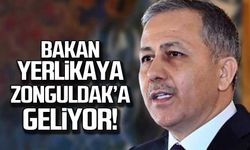 Bakan Ali Yerlikaya Zonguldak'a geliyor!