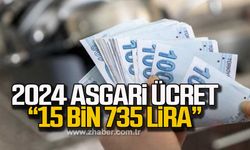 2024 asgari ücreti belli oluyor "15 bin 735 lira"