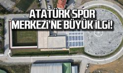 Atatürk Spor Merkezi’ne büyük ilgi!