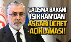Çalışma Bakanı Vedat Işıkhan'dan asgari ücret açıklaması