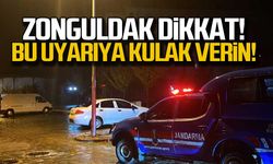 Zonguldak dikkat! Jandarma vatandaşları anonslar ile uyarıyor!