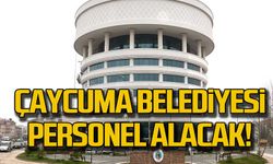 Çaycuma Belediyesi personel alacak!