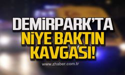 Demirpark önünde niye baktın kavgası!