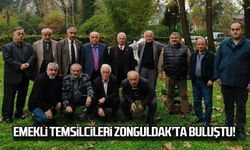 Emekli temsilcileri Zonguldak'ta buluştu!