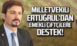 Milletvekili Eylem Ertuğrul'dan emekli çiftçilere destek!