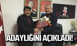 Hasan Şeker CHP'den aday adaylığını açıkladı!