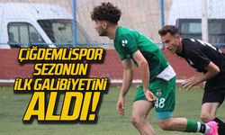 Ereğli Çiğdemlispor sezonun ilk galibiyetini aldı