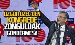 Özgür Özel'den kongrede Zonguldak göndermesi
