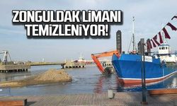 Zonguldak limanı balçık ve kumdan temizleniyor!