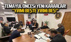 Temayül öncesi yeni kararlar! "25'te 25"