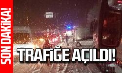 Zonguldak- Ankara yolu trafiğe açıldı!