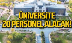 Afyon Kocatepe Üniversitesi 20 personel alacak!