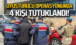 Zonguldak'ta operasyon! 4 kişi tutuklandı!