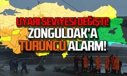 Uyarı seviyesi değişti! Zonguldak'a TURUNCU alarm!