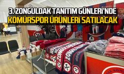 3. Zonguldak Tanıtım Günleri’nde  Kömürspor ürünleri satılacak!