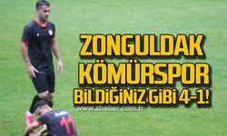 Zonguldak Kömürspor bildiğiniz gibi: 4-1!