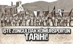 Zonguldak Kömürspor'un tarihi!