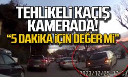 Trafikten böyle kaçtı! 5 dakika için değer mi?