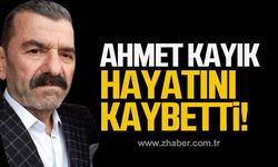 Ahmet Kayık hayatını kaybetti!