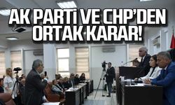 Kdz Ereğli'de Ak Parti ve CHP'den ortak karar!