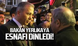 Bakan Ali Yerlikaya Ereğli'de esnafı dinledi!