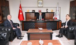 Doç. Dr. Çiğdemoğlu’ndan Rektör Özölçer’e ziyaret