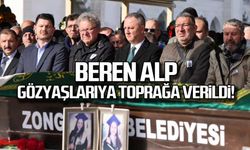 Beren Alp gözyaşlarıyla toprağa verildi!