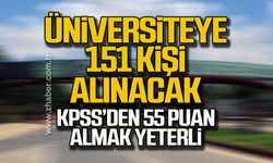 Çukurova Üniversitesi 151 personel alacak