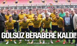 Golsüz berabere kaldı!