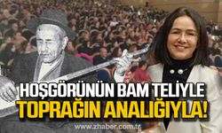 Zonguldak'ta ünlü halk ozanı Aşık Veysel Şatıroğlu'nu anma programı düzenlendi!