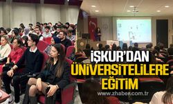 Zonguldak İşkur'dan üniversitelilere eğitim