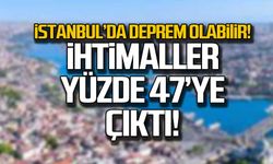İstanbul'da her an deprem olma ihtimali yüzde 47'ye çıktı!