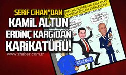 Şerif Cihan"dan Kamil Altun Erdinç Kargidan karikatürü!