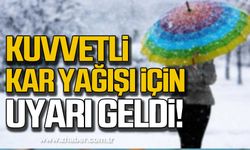 Düzce, Zonguldak, Karabük ve Kastamonu’da kar başlıyor!