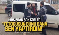 Karabük'te hırsız suçu gazeteciye attı!