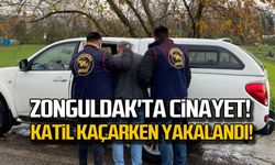 Zonguldak'ta cinayet. Katil kaçarken yakalandı!