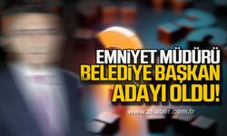 Kdz. Ereğli İlçe Emniyet Müdürü Erkan Tektaş belediye başkan aday adayı oldu