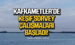 Kafkametler gemisinde keşif sörvey çalışmaları başladı!