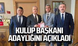 Kulüp Başkanı Erdem Akgöz adaylığını açıkladı!