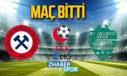 Zonguldak Kömürspor - Kırklarelispor Maç Sonucu : 1-1